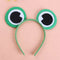 10pcs Cartoon Animals Headband Eye Fancy Dress Costume Animal Decor Green