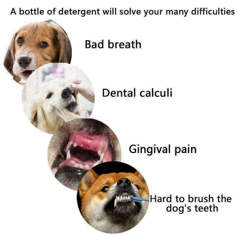 Pet Dog Puppy Breath Freshener Mouth Oral SprayFresh New Care Dental Breath E0X2