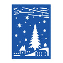 Snowflake Tree Cutting Dies Stencils Scrapbook Embossing DIY Craft Card