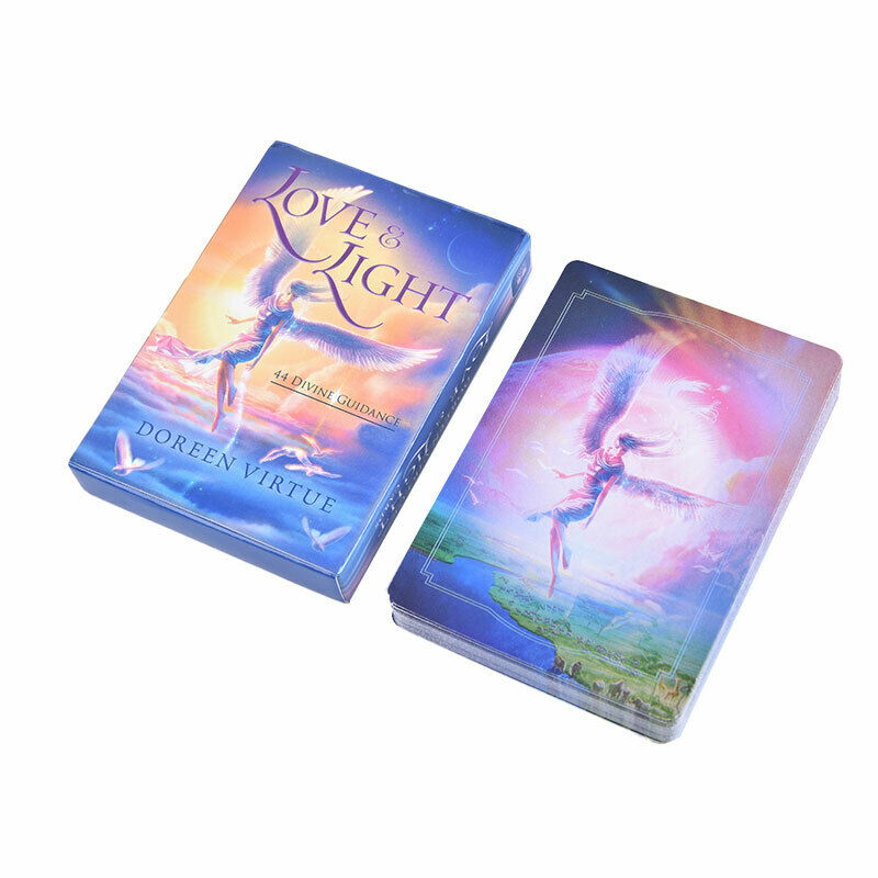Love Light Divine Guidance Oracle 44PCS/Set English Tarot Card Set Board Gam Hn