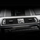 Center Console Grill Dash AC Air Vent for BMW F10 F18 5 Series 11-17 RHD