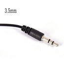 3.5mm Clip On Lapel Microphone Hands Free Wired Condenser Mini Mic n IO BX