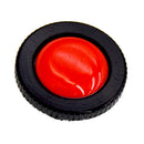 2Pcs Round Aluminum Quick Release Plate for Manfrotto Action Tripod Red