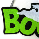 Halloween BOO Ghost Hanging Sign Home Wall Decoration Props Indoor And Outd
