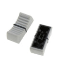Mixer Straight Sliding Potentiometer Knob Cap Fader Plastic Cap Light Gray