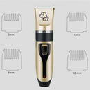 3.7V Low Noise Dog Shaver Clippers USB Dog Hair Trimmer Ultra Silent Style01