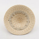 Large Brim Conical Natural Color Bamboo Rain Straw Sun Hat Female Women Fun