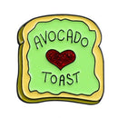 Cartoon Cute Bread Toast Slice Pin Brooches Badges Jewelry Gift (Style 1)