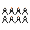 8pcs 2 inch Plastic Nylon Toggle Clamps Woodworking Spring Clip DIY Tools