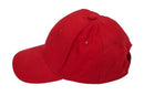 Kids Plain Baseball Cap Girls Boys Junior Childrens Hat Summer-Red