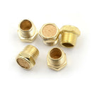 5PCS Pneumatic Air Breather Vent Silencer Muffler Threaded NPT 1/4" JR