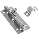 Stainless Steel Lock Door Cask Lock Bolt Lock Clasps Stapler 1.5inch Length