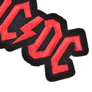 AC/DC Iron On Patches Embroidered Patch For Cloth Cartoon Badge GarmentAppliqueZ