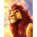 5D DIY Full Drill Diamond Painting The Lion King Cross Stitch Decor (653)