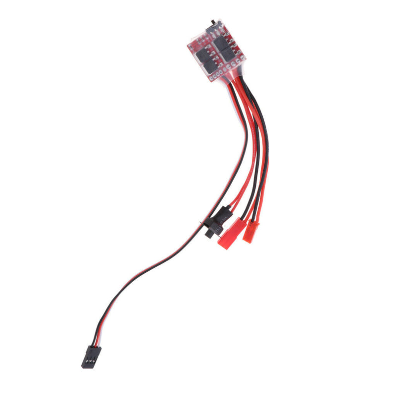 20A Brush ESC Speed Control for 1/16 1/18 1/20 RC Pickup Semi-monster Truck