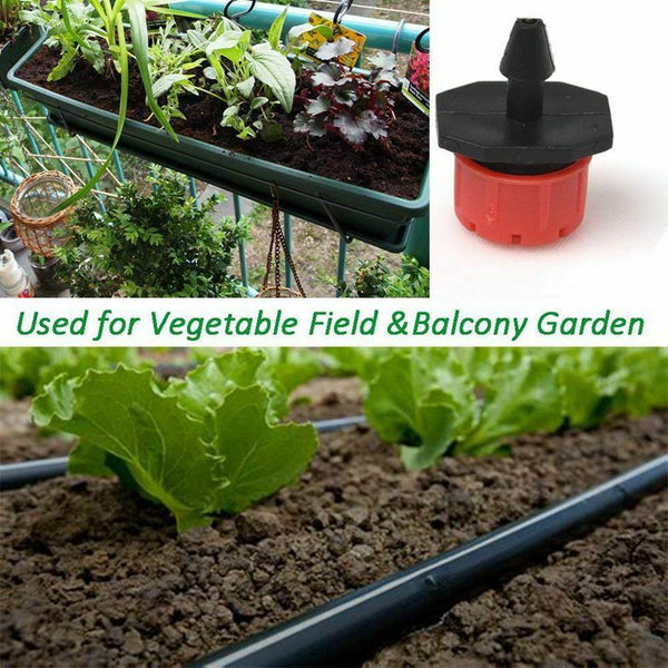 Adjustable Irrigation Drippers Emitters Micro-Sprinklers Heads 1/4 inch Dri
