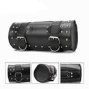 Motorcycle Handlebar Bar Bag Saddlebag Fork Roll Barrel Bag FOR Touring