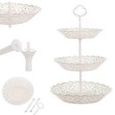 New 3-Tier Cupcake Stand Cake Dessert Wedding Party Round Display Tower P2W6
