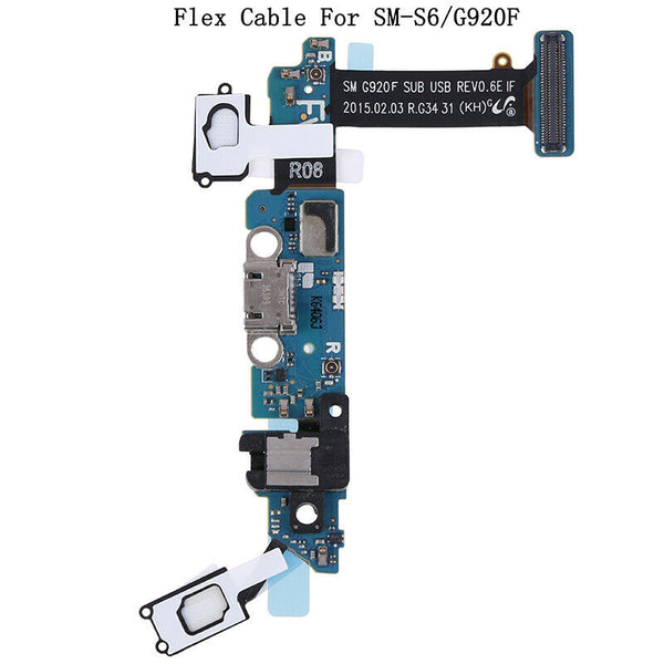 1Pc USB charger charging dock port connector flex cable for SM Galaxy S6/G92 MO