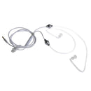 Replacement Air Tube In Ear Headphones Binaural Earphones With Mic - White
