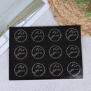120pcs Round For you Sealing Label Stickers Baking DIY Party Gift Box Stick BX