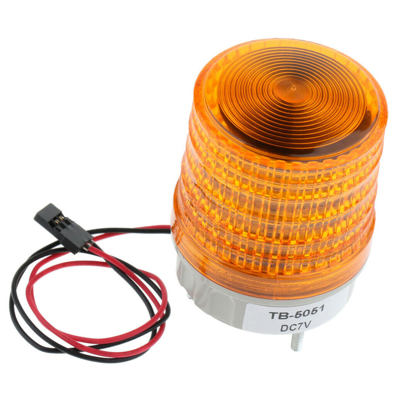 1:14 RC Car Truck Buggy Parts Orange LED Rotating Flash Police Lights for D90