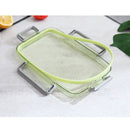 Portable Lunch Box Independent Grid Rectangular Lunch Box Leakproof Food Co