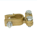2X Solid Brass Heavy Duty Angle Battery Top Post Cable Terminal Wire Termin R6I3