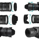 58mm Petal Flower Lens Hood For Canon Nikon Olympus_Camera