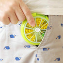 1 Pc Portable Rotating 7 Day Weekly Pill Organizer Travel Medicine Tablet H D7M1