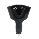 DC 12V Car Cigarette Lighter Socket Splitter 3.1A Dual USB Charger Power Ad