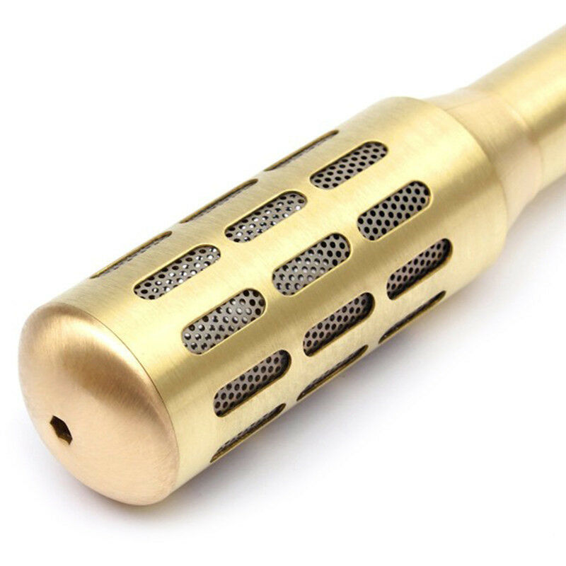 Big Copper Moxa Roller Stick Brass Moxibustion Massage Burner Improve Blood  FT