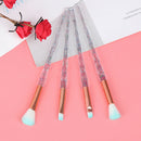 10PCS Diamond Eyeshadow Eyebrow Blending Brush Set Eye Make-up Brushes lj
