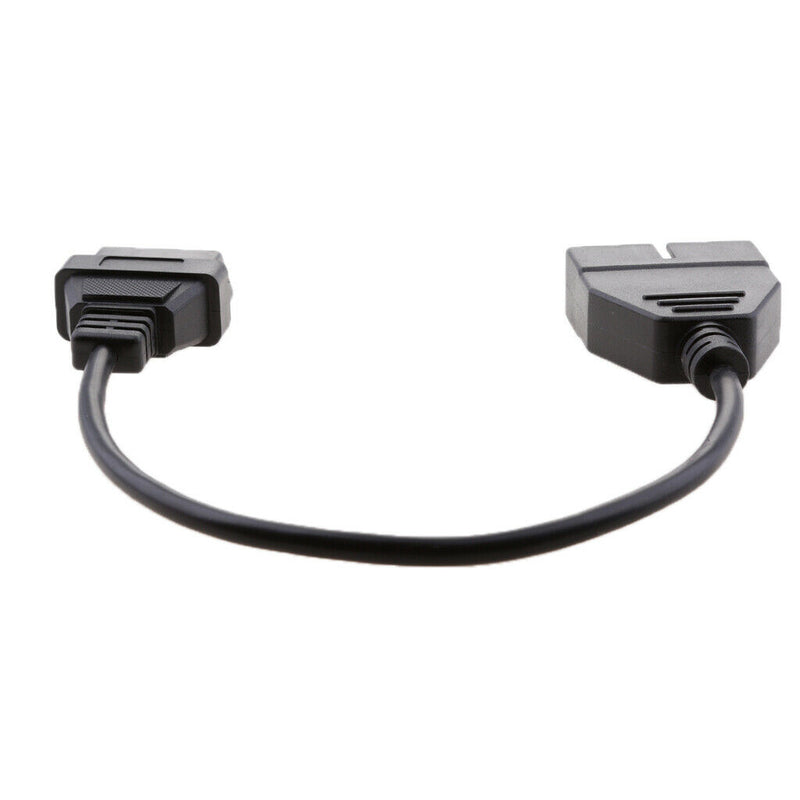 Car Error Fixing 12 Pin To 16 Pin OBD2 OBDII Scanner Cable Adapter For GM