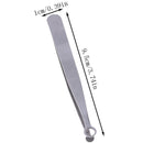 Eyebrow Tweezer Cool Stainless Steel Round Tip Eyebrow Hair Removal Tweez- OZ