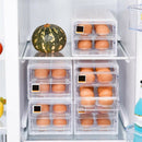 Kitchen Egg Storage Box 24 Grid Egg Box Food Container Organizer Boxes For