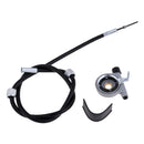 Waterproof Mechanical Speedometer Gauge Odometer Wired for Mountain Bike