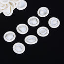 100X rubber latex finger cots eyebrow extension gloves eyelash extension too Pg