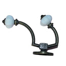 Ceramic Imitation Head Double Layer Towel Rack Door Wall Cupboard Hook Hook