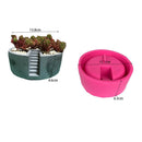 Silicone Mold Succulent Plant Pot Cement Plaster Gypsum Clay Wax Soap Mould