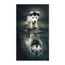Husky Wolf DIY 5D Diamond Painting Craft Kit Wall Hanging Decor Xmas Gift
