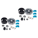 2 Set 14T Gear Flywheel Assembly 1/8 RC Car Bearing Clutch Bell Nut Springs