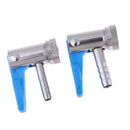 4x Valve Air Pump Tire Inflator Connector Adapter Heavy-duty Nickel 6MM/8MM