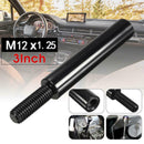 3'' Black M10x1.5 Car Shift Knob Extender Shifter Stick Lever Extension Gear