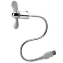 Mini USB Fan Flexible USB Cooling Fan With Switch For Notebook Laptop Compu V6I5