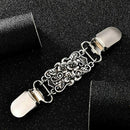 2 PCS Retro Sweater Shirt Clips Cardigan Collar Clips Dresses Shawl Clip Fo V4S7