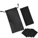 1Set Soft Glasses Pouch Cleaning Cloth Sunglasses Eyeglasses Cloth Pouch Bag ~ï¼ˆ