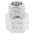 Soda Stream Cylinder Adapter Converter to W21.8 Aquarium Fish or Homebrew  â„–[