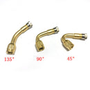 3X Car Bike Motor Wheel 45/90/135Degree Angle Tire Tyre Valve Adaptor Extension.