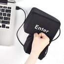 Big Enter Key USB Pillow Anti-stress Relief Super Size Enter Key Unbreakable